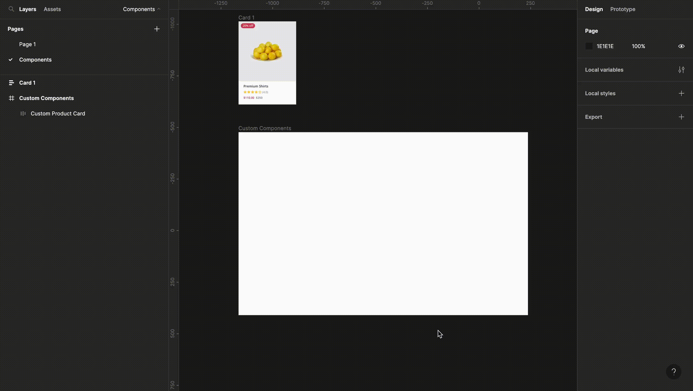 CreateCustomComponent