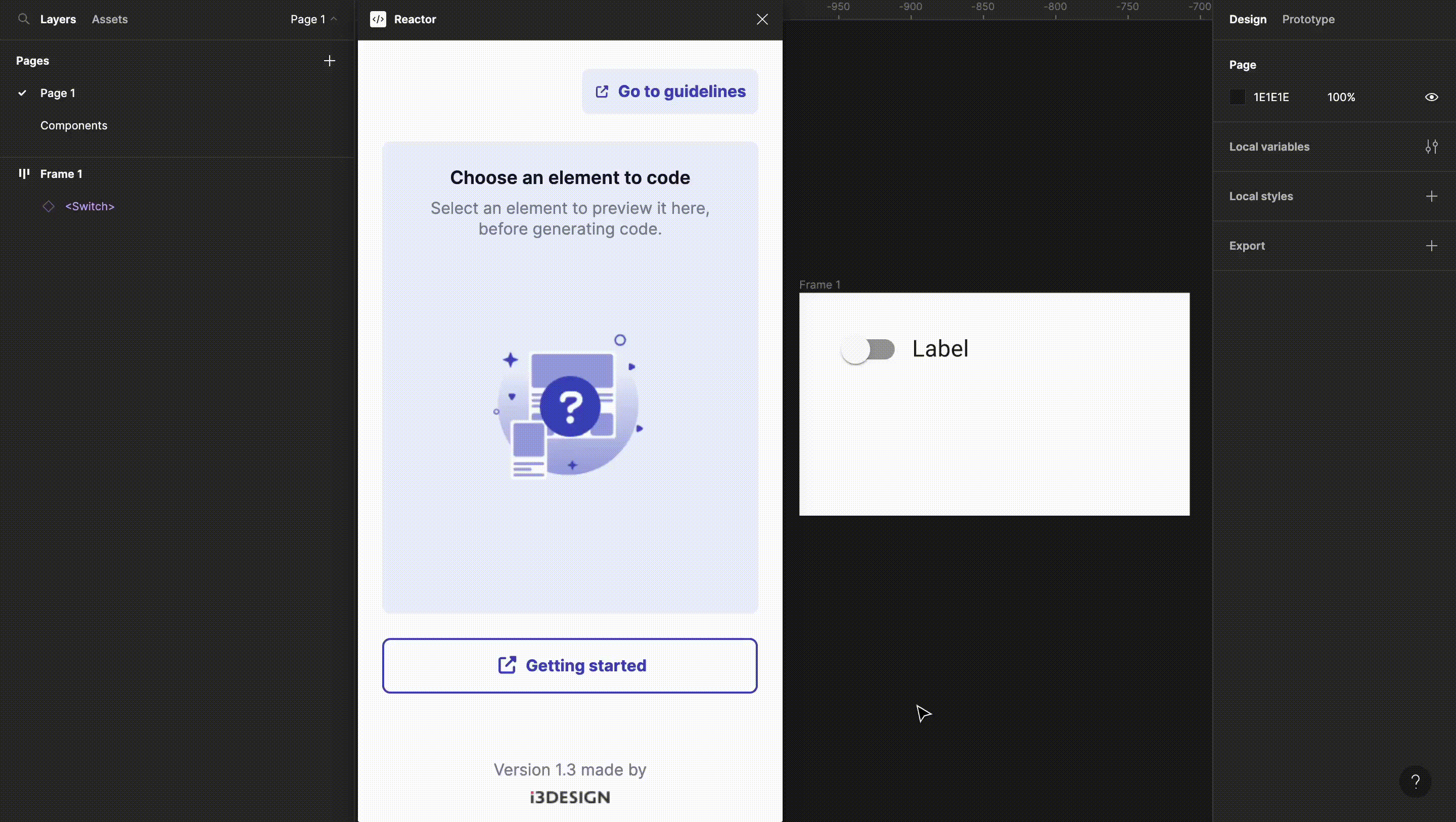 SwitchCustomizing